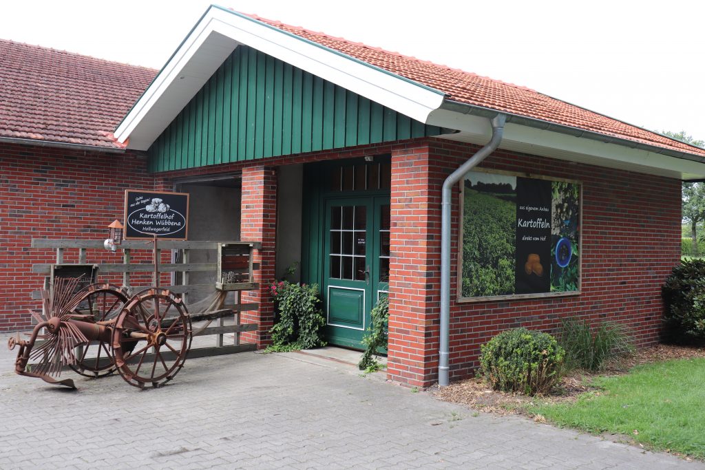 Kartoffeln einkaufen auf dem Bauernhof